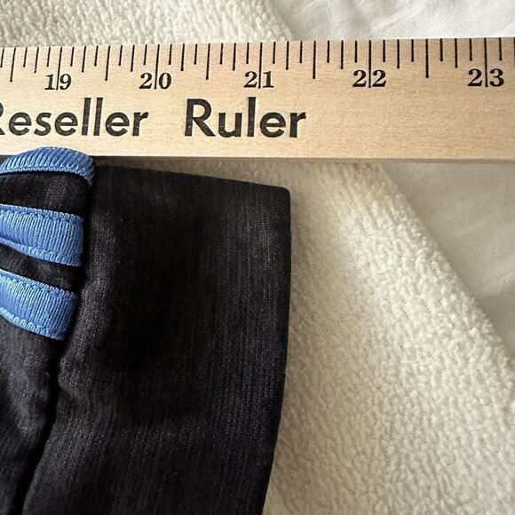 Adidas Boys Kids Black/Gray Blue Logo Pullover Hoodie Size Large 14/16 Athletic - Picture 8 of 9